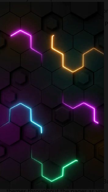 Neon reference art